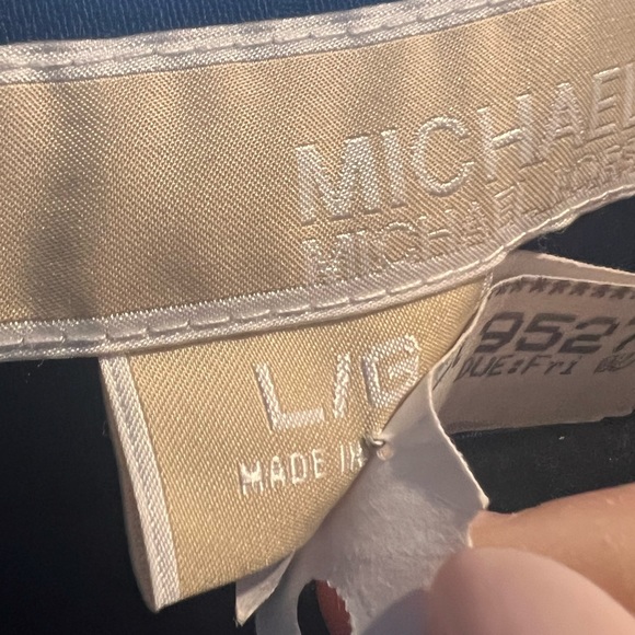 Michael by Michael Kors brocade black tunic with jets - Picture 4 of 5